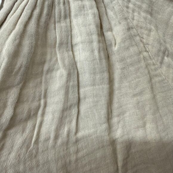 Velvet by Graham & Spencer Jamie Dress Women’s Medium Sand Cotton Gauze NWT - Picture 11 of 12